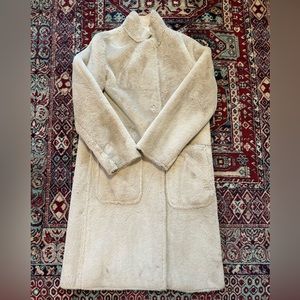 Ettiwa by Anthropologie faux fur coat